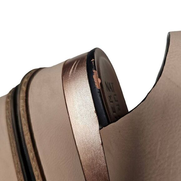 Naturalizer Mauve Nude Billie Platform Strappy Sandal Size 9 - Picture 11 of 12